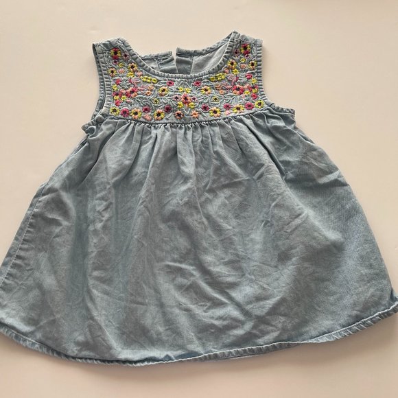 LOT of 4 Baby spring park dresses NOPPIES & other brands, great condition - Picture 8 of 12